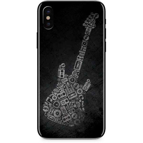 Guitar Pattern iPhone XS Max Skin