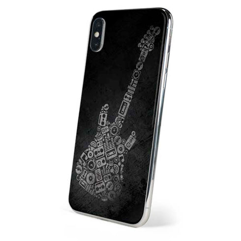 Guitar Pattern iPhone XS Max Skin