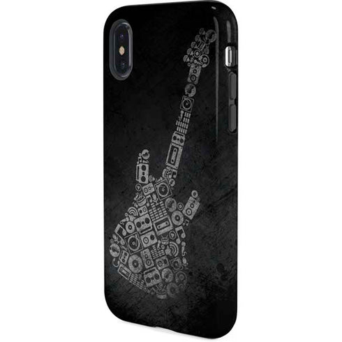 Guitar Pattern iPhone XS Pro Case