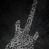 Guitar Pattern iPhone XS Pro Case