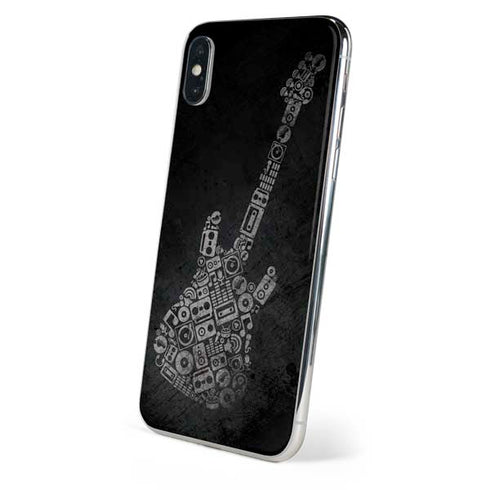 Guitar Pattern iPhone XS Skin