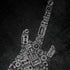 Guitar Pattern iPhone XS Skin