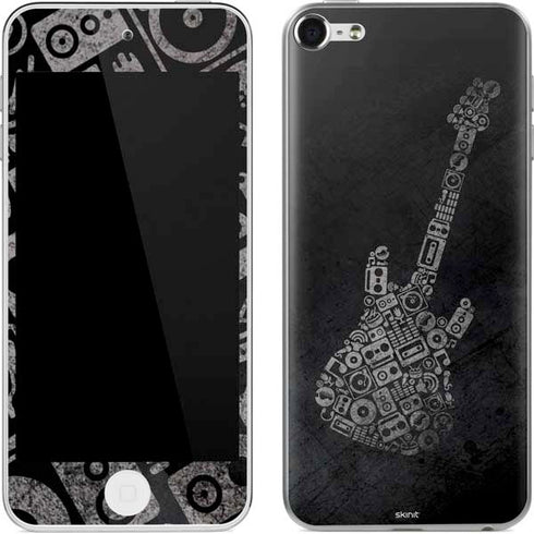 Guitar Pattern Apple iPod Skin