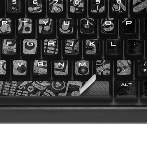 Guitar Pattern K95 RGB PLATINUM Mechanical Gaming Keyboard Skin
