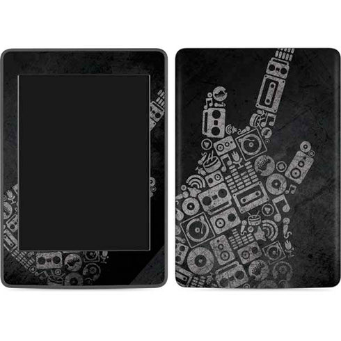Guitar Pattern Amazon Kindle Skin