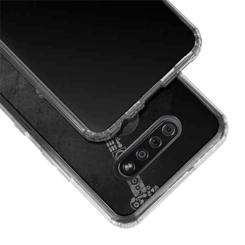 Guitar Pattern LG K51/Q51 Clear Case
