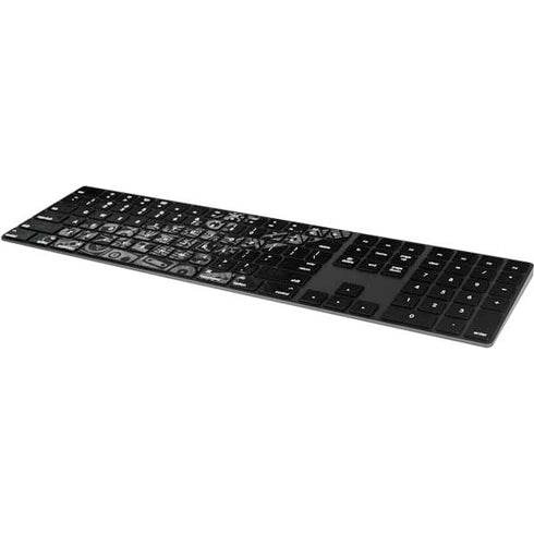 Guitar Pattern Magic Keyboard with Numeric Keypad Skin