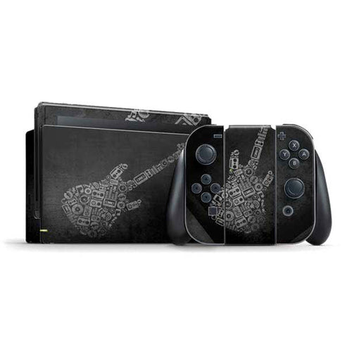 Guitar Pattern Nintendo Switch Bundle Skin