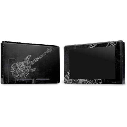 Guitar Pattern Nintendo Switch Bundle Skin