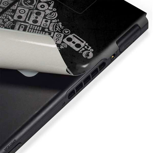 Guitar Pattern Nintendo Switch Bundle Skin