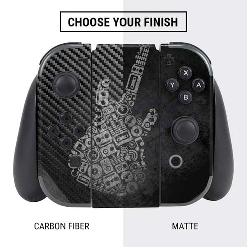 Guitar Pattern Nintendo Switch Bundle Skin