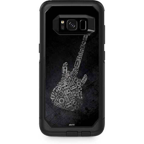 Guitar Pattern Otterbox Commuter Galaxy Skin