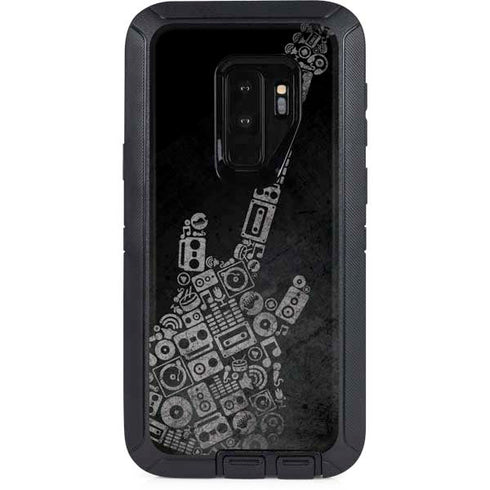 Guitar Pattern Otterbox Defender Galaxy Skin