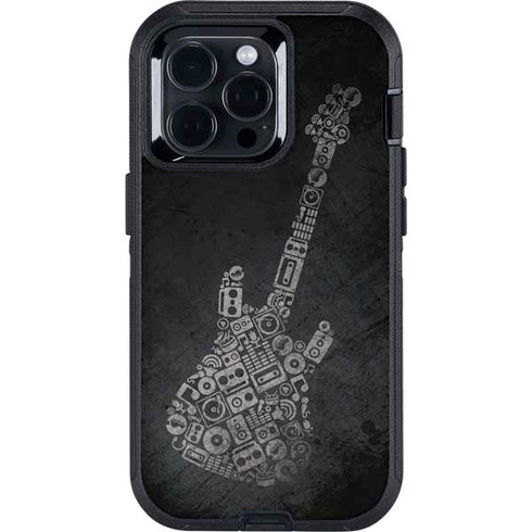 Guitar Pattern Otterbox Defender iPhone Skin