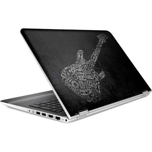 Guitar Pattern HP Pavilion Skin
