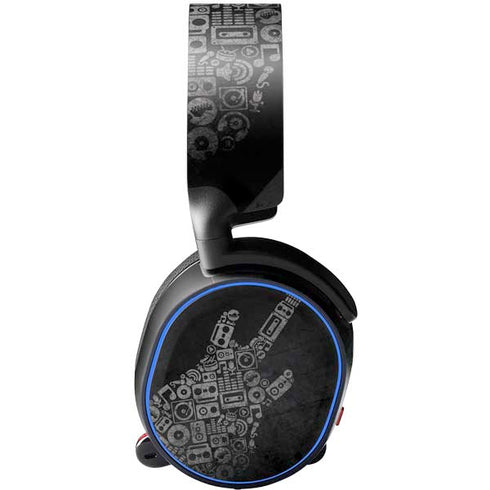 Guitar Pattern SteelSeries Arctis 5 Skin