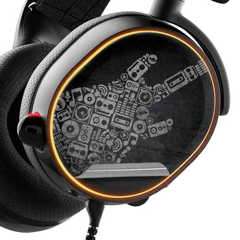 Guitar Pattern SteelSeries Arctis 5 Skin