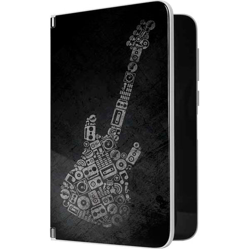 Guitar Pattern Surface Duo Skin