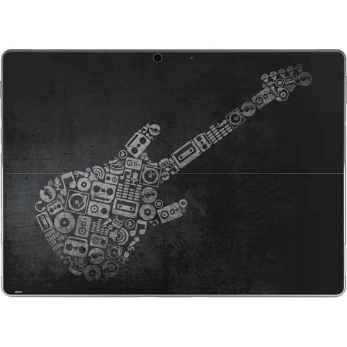Guitar Pattern Surface Pro 9 Skin