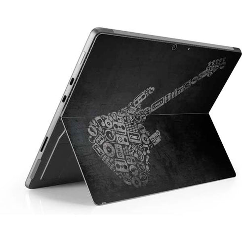 Guitar Pattern Surface Pro 9 Skin
