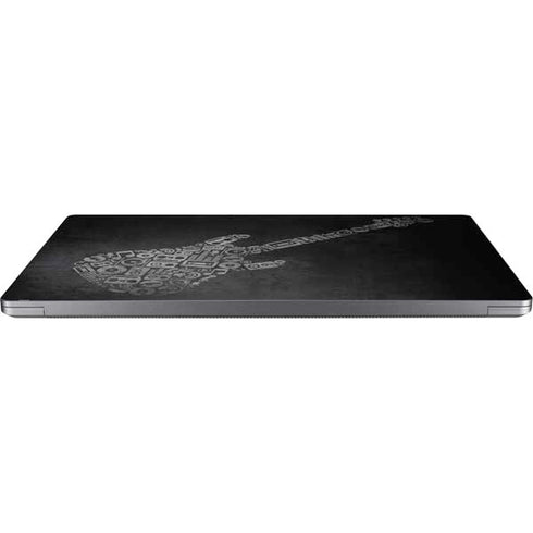 Guitar Pattern Universal Laptop 15in (12.2 x 8.8in) Skin