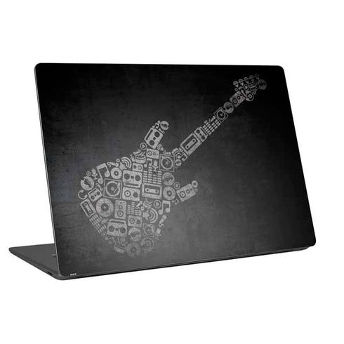 Guitar Pattern Universal Laptop 17in (13.8 x 10in) Skin