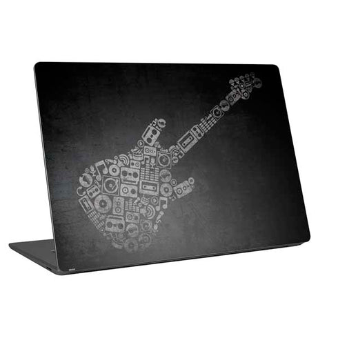 Guitar Pattern Universal Laptop 18in (14.6 x 10.6in) Skin