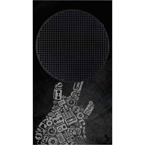 Guitar Pattern Xbox Series S Console Skin
