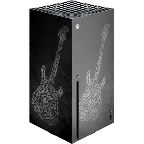 Guitar Pattern Xbox Series X Console Skin