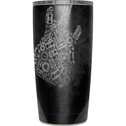Guitar Pattern Yeti 20oz Tumbler Skin