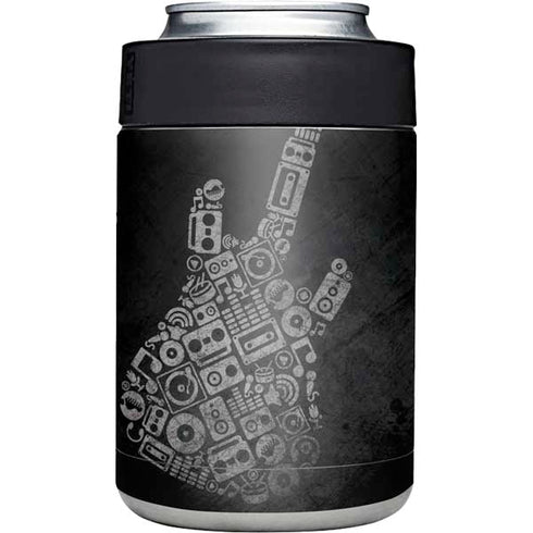 Guitar Pattern Yeti Colster Can Insulator Skin