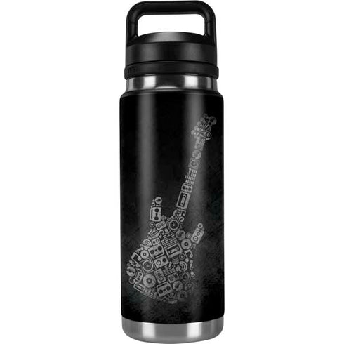 Guitar Pattern YETI Rambler 26oz Bottle Skin