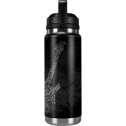 Guitar Pattern YETI Rambler 26oz Bottle Skin