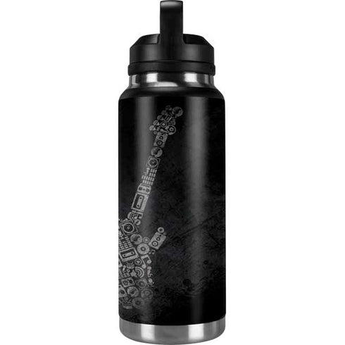 Guitar Pattern YETI Rambler 36oz Bottle Skin