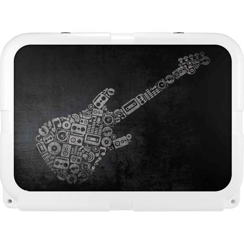 Guitar Pattern YETI Tundra 35 Hard Cooler Skin
