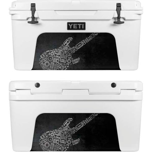 Guitar Pattern YETI Tundra 65 Hard Cooler Skin