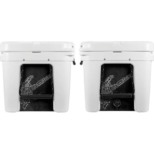 Guitar Pattern YETI Tundra 65 Hard Cooler Skin