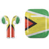 Guyana Flag Distressed Apple AirPods Skin