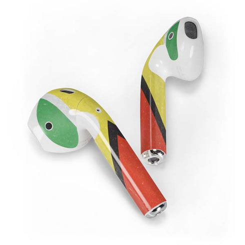 Guyana Flag Distressed Apple AirPods Skin