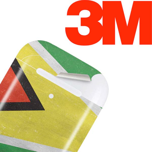 Guyana Flag Distressed Apple AirPods Skin