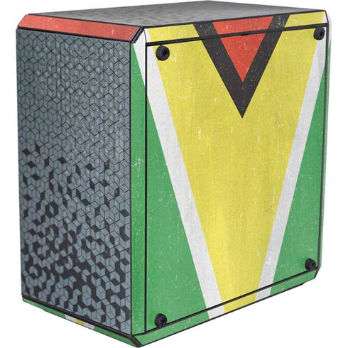 Guyana Flag Distressed Cooler Master MasterBox Q300L Mini Tower Skin