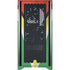 Guyana Flag Distressed Corsair 4000D Tempered Glass Mid-Tower ATX Case Skin