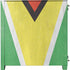 Guyana Flag Distressed Corsair 4000D Tempered Glass Mid-Tower ATX Case Skin