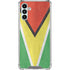 Guyana Flag Distressed Galaxy A13 5G Clear Case