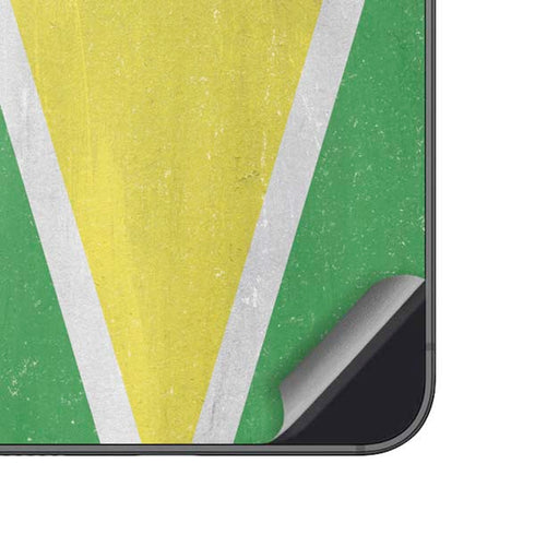 Guyana Flag Distressed Galaxy A14 5G Skin