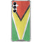 Guyana Flag Distressed Galaxy A15 5G Clear Case