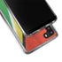 Guyana Flag Distressed Galaxy A21 Clear Case