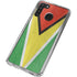 Guyana Flag Distressed Galaxy A21 Clear Case