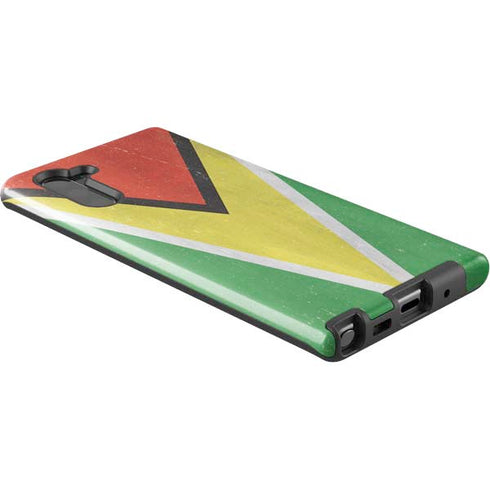 Guyana Flag Distressed Galaxy Note 10 Pro Case