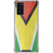 Guyana Flag Distressed Galaxy Note20 5G Clear Case